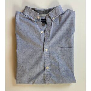 Land's End men's blue button down